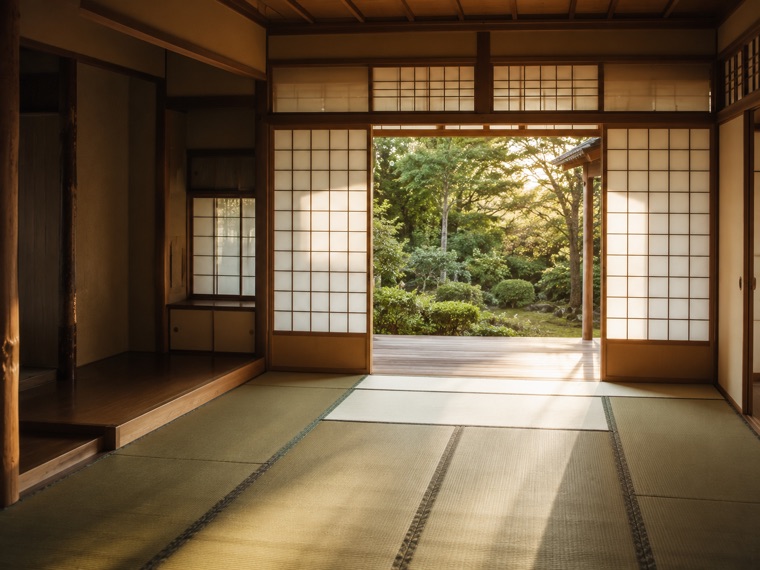 片付けが済んだ和室